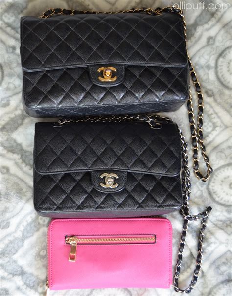 chanel stitched flap|chanel flap bag vs double.